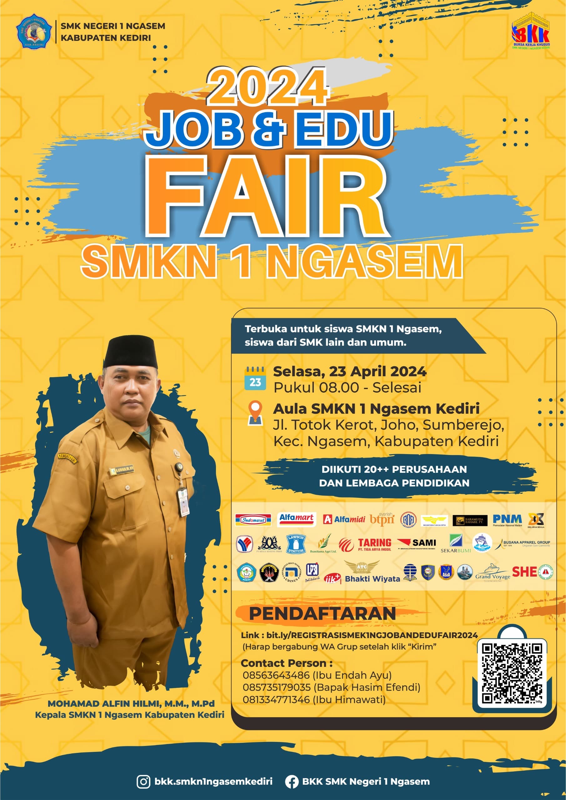 2024 Job and Edu Fair SMKN 1 Ngasem